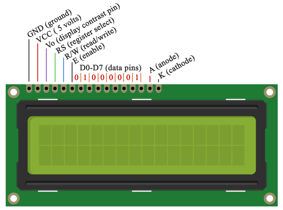 LCD Pinout